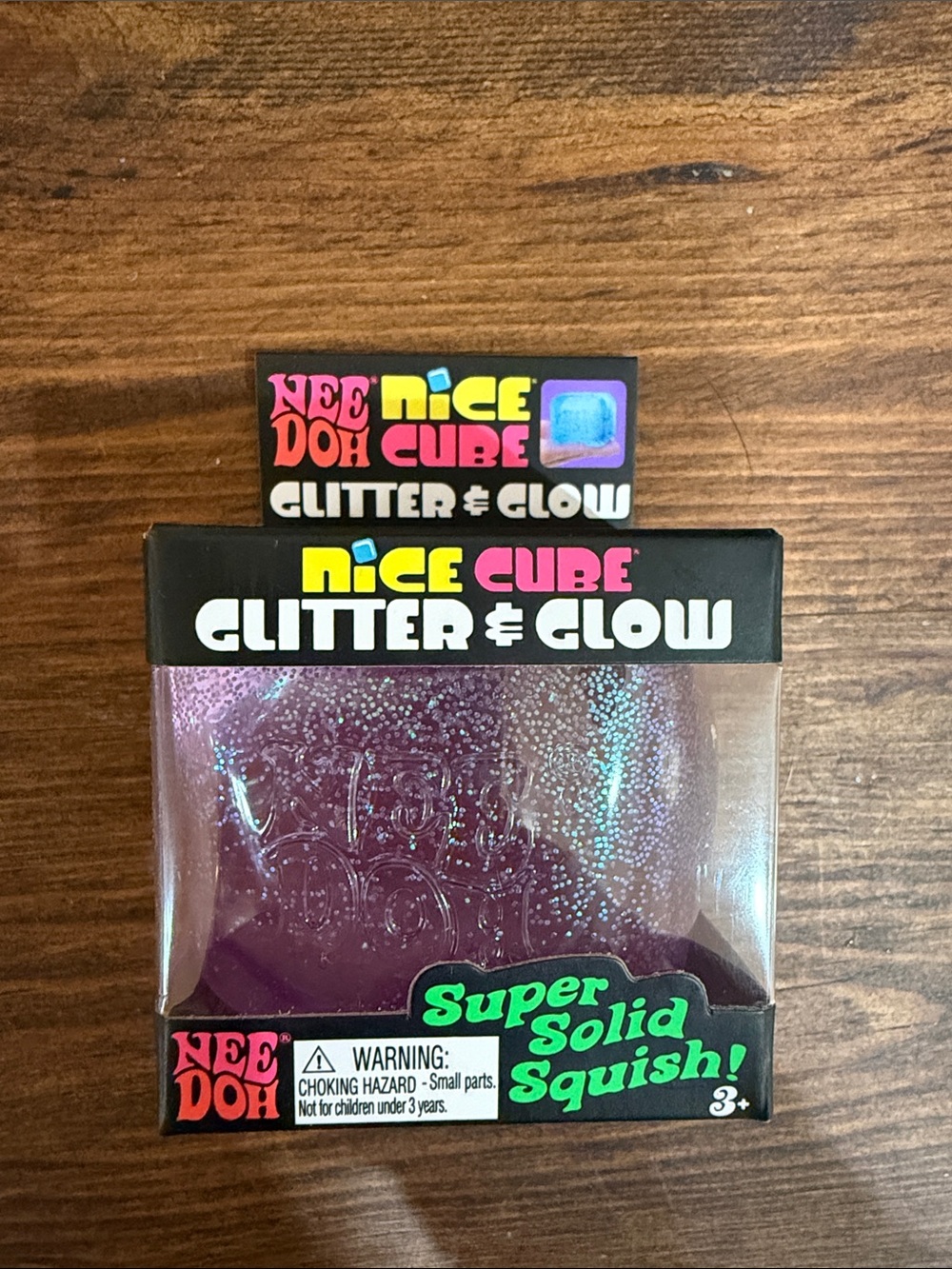 Nice Cube Glitter & Glow - Purple